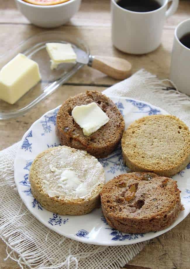 Paleo english muffins you can make in 2 minutes in your microwave