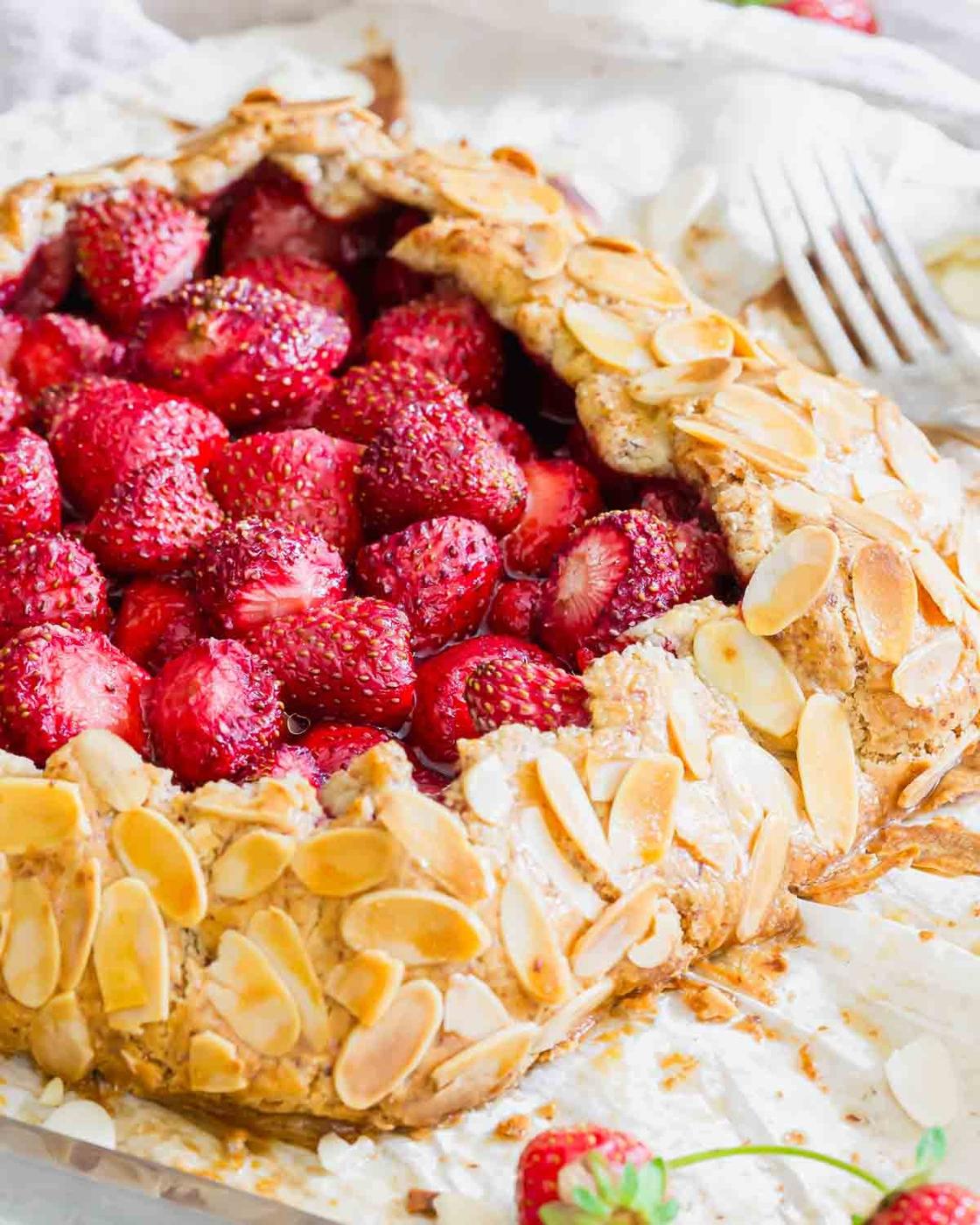 Strawberry Galette