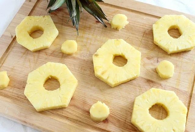 Pineapple rings get battered like a pancake and cooked on a griddle, a fun way to switch up your pancake breakfast!