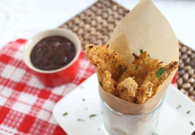 Panko Cheddar Chicken Fingers