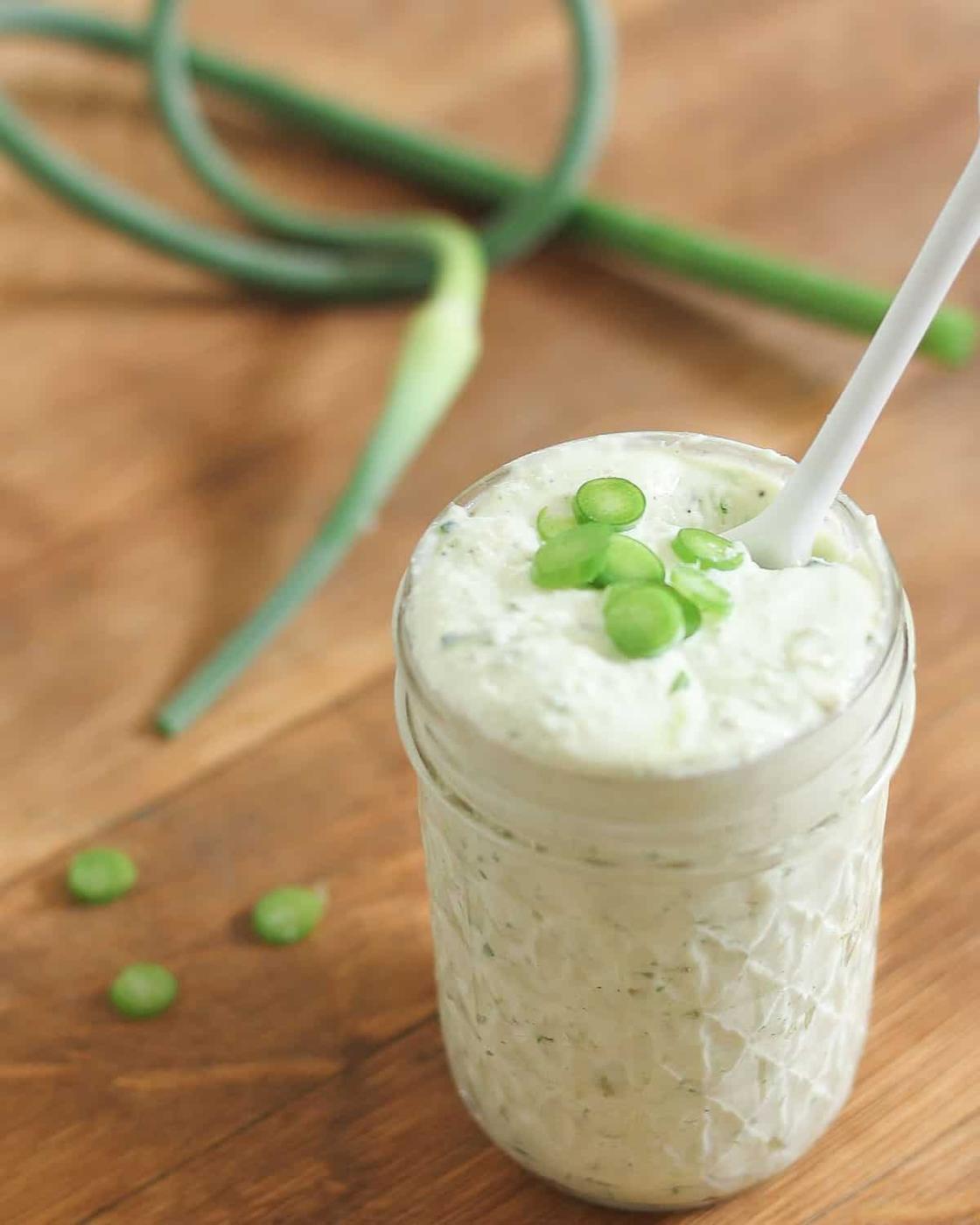 Creamy Garlic Scape Pesto