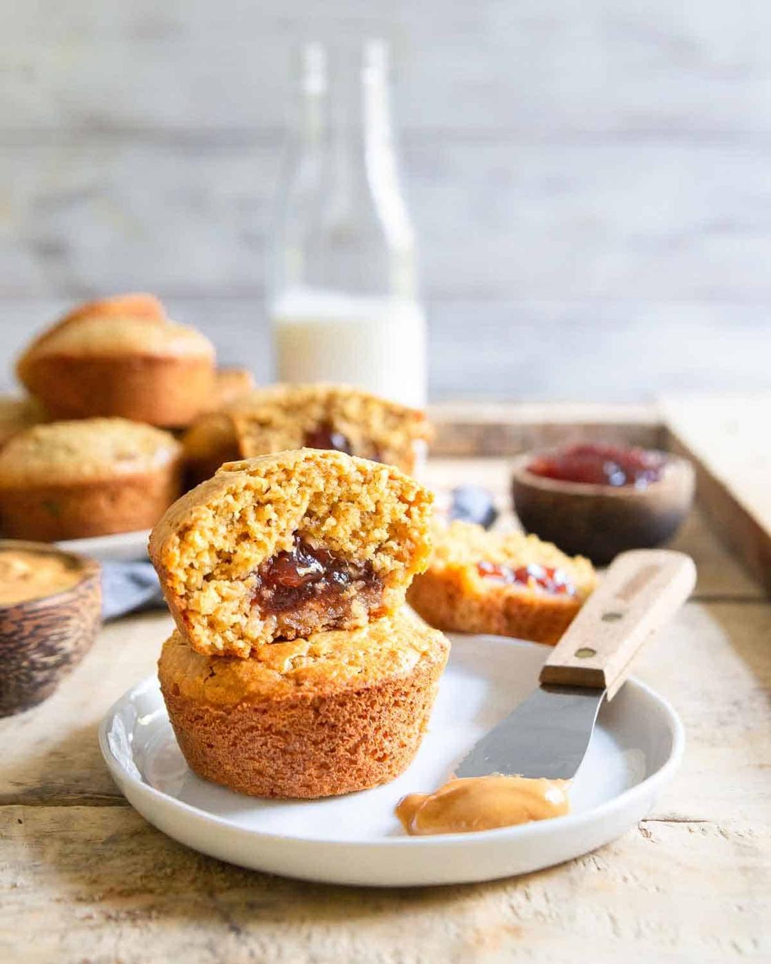 Peanut Butter and Jelly Muffins