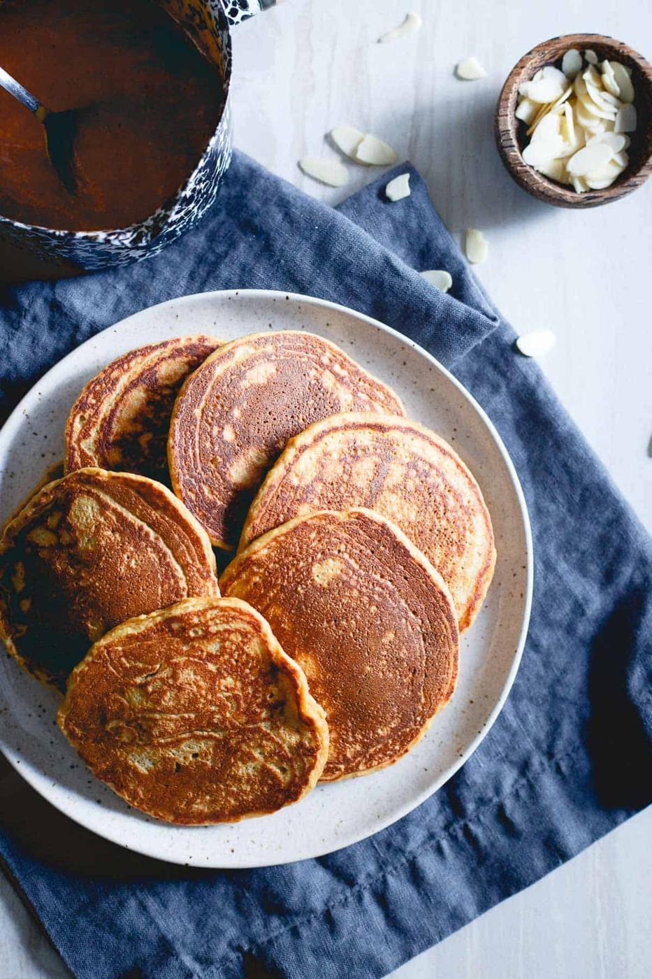 Adding persimmon puree to pancakes is the perfect winter twist for a cozy breakfast.