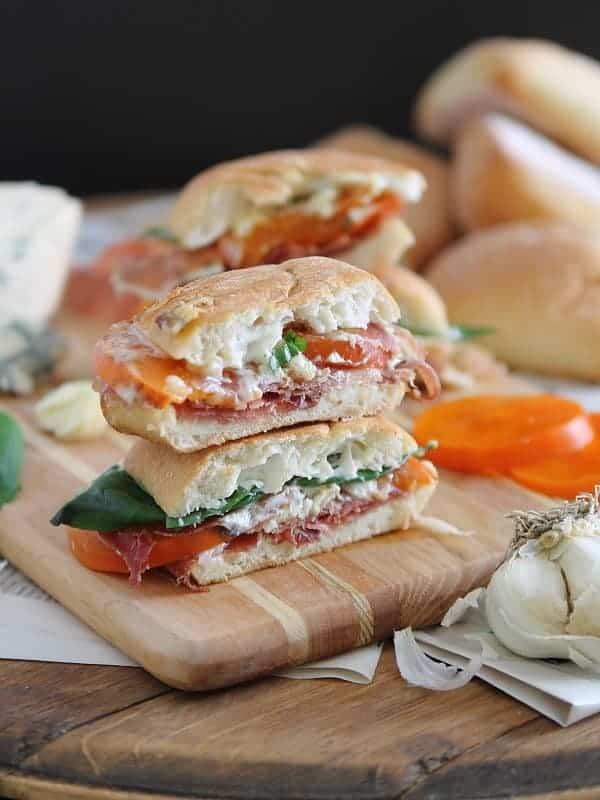Persimmon Prosciutto Panini