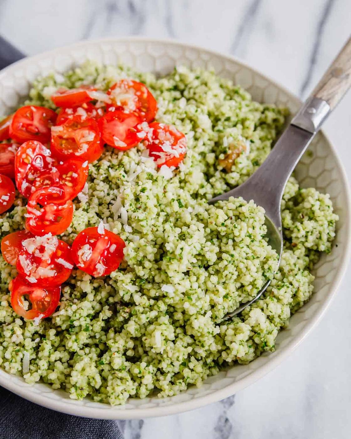 Quick & Easy Pesto Couscous
