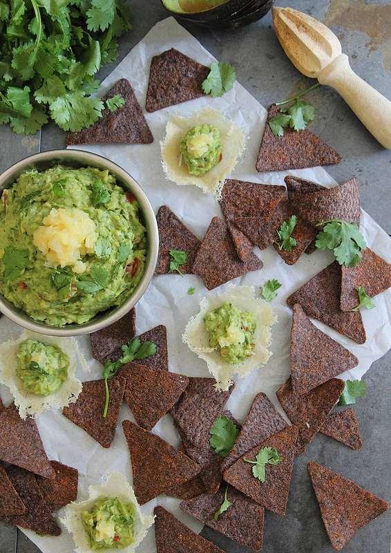 Pineapple guacamole