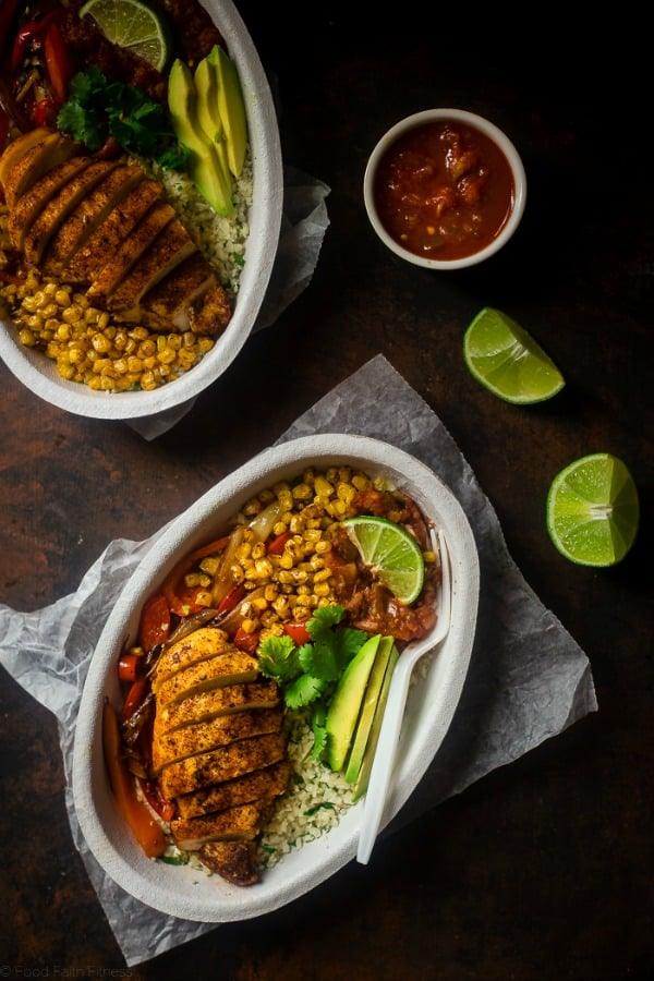 DIY Chipotle Chicken Burrito Bowl