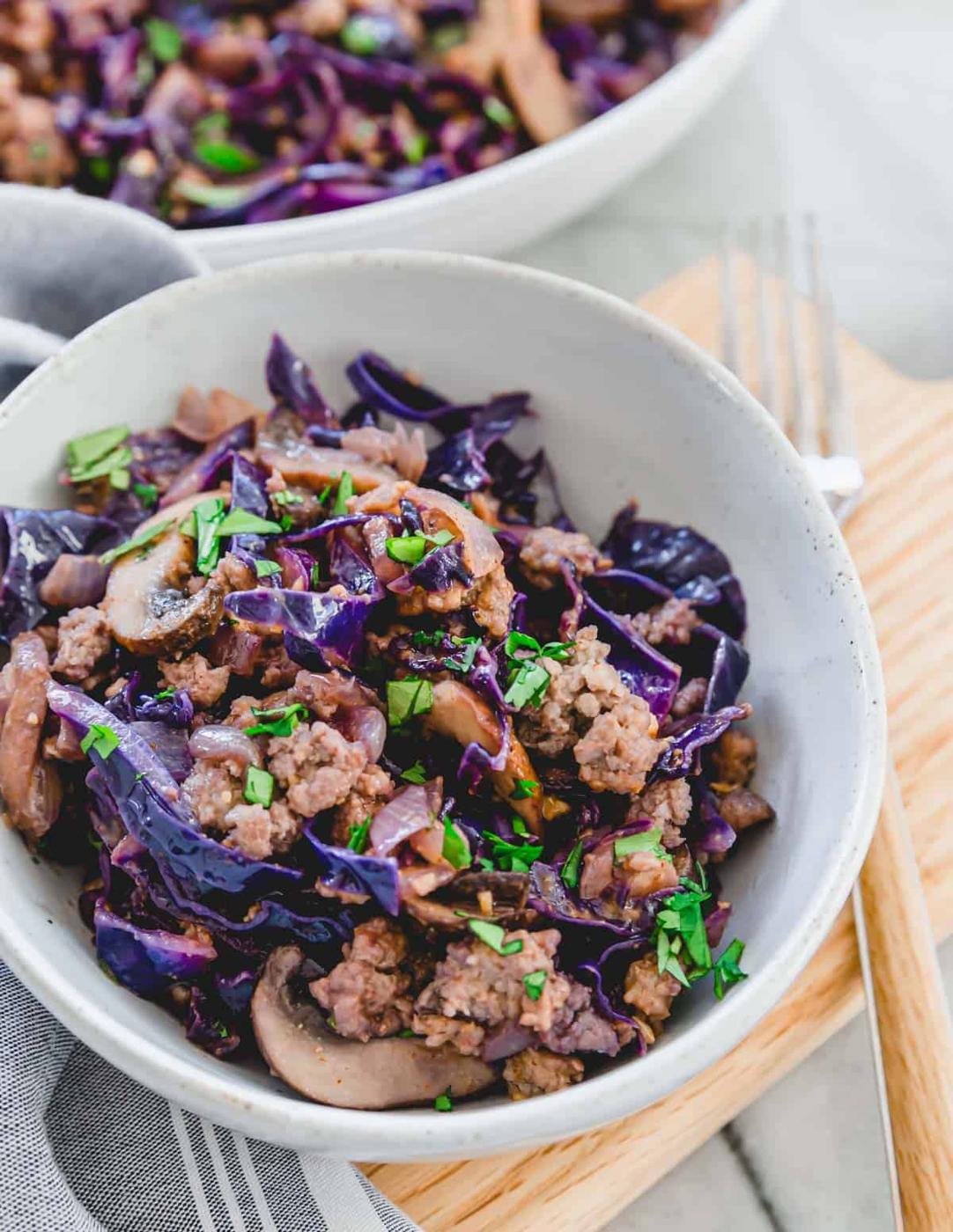 Pork and Cabbage Stir Fry