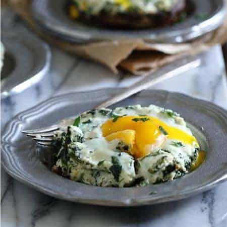 Portobello Mushroom Egg Bakes