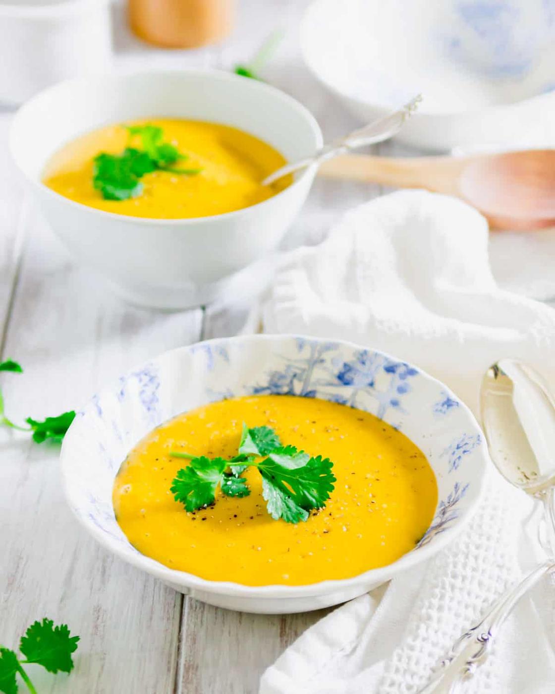 Easy Blender Pumpkin Potato Soup