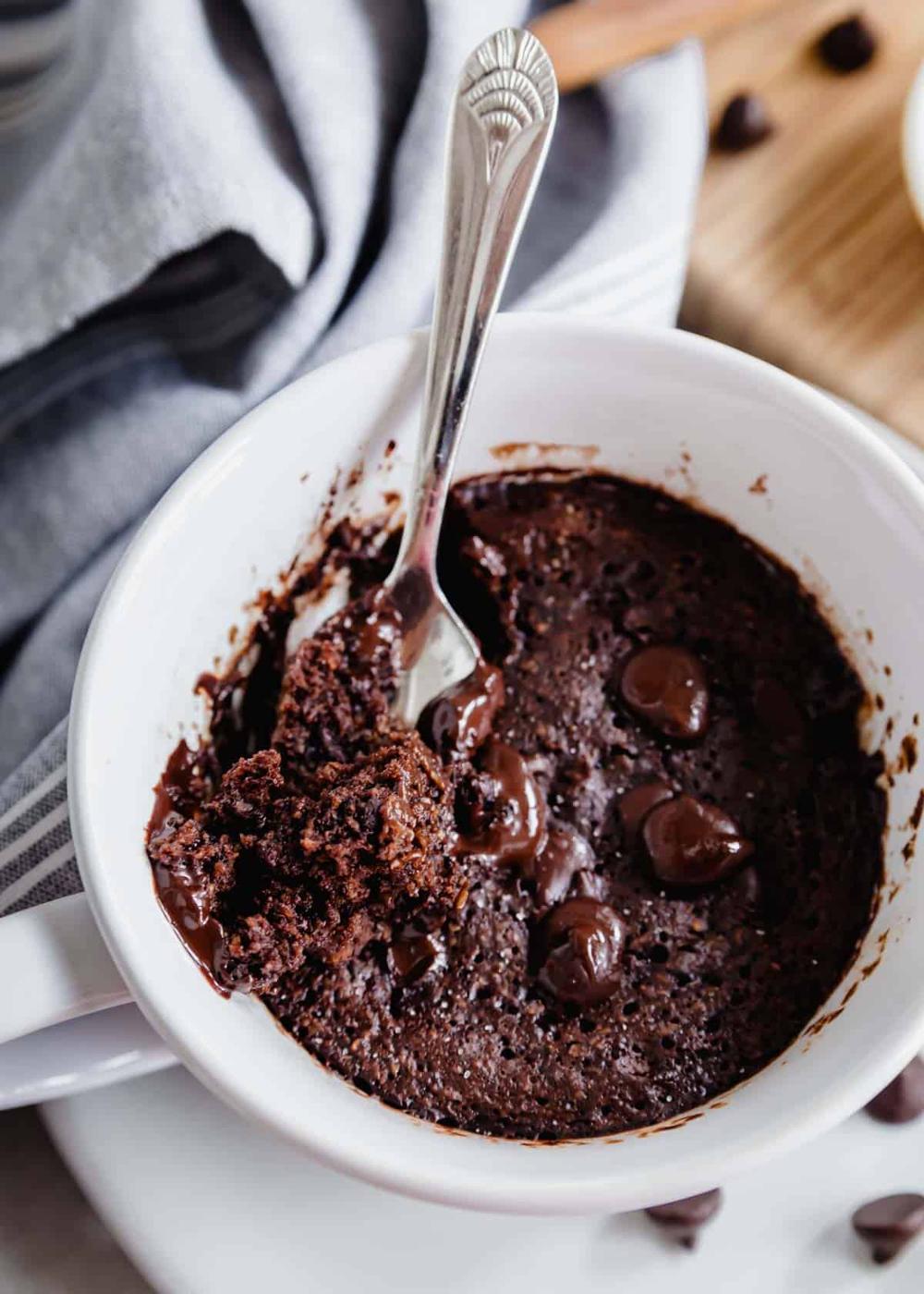 3-Minute Chocolate Protein Mug Cake