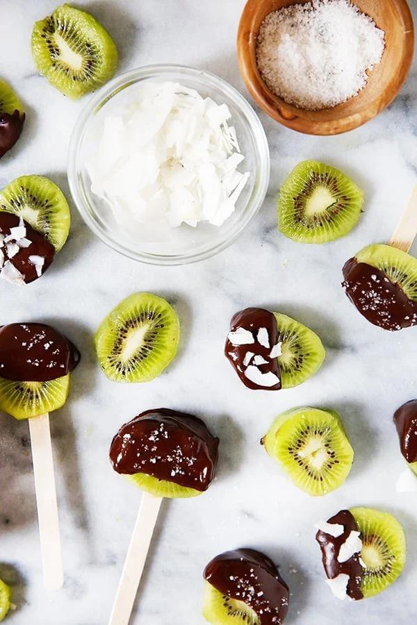 Salted Kiwi Pops