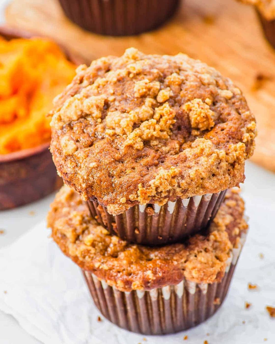 Pumpkin Banana Muffins