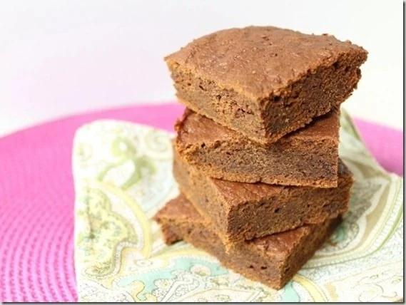 Fudgy Pumpkin Brownies