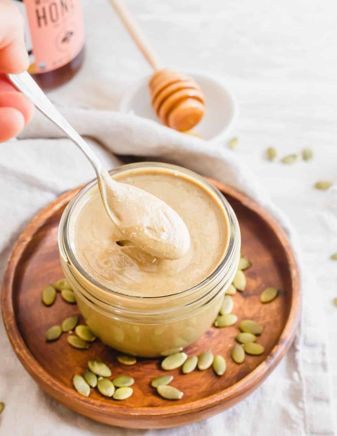 Smooth & Creamy Pumpkin Seed Butter
