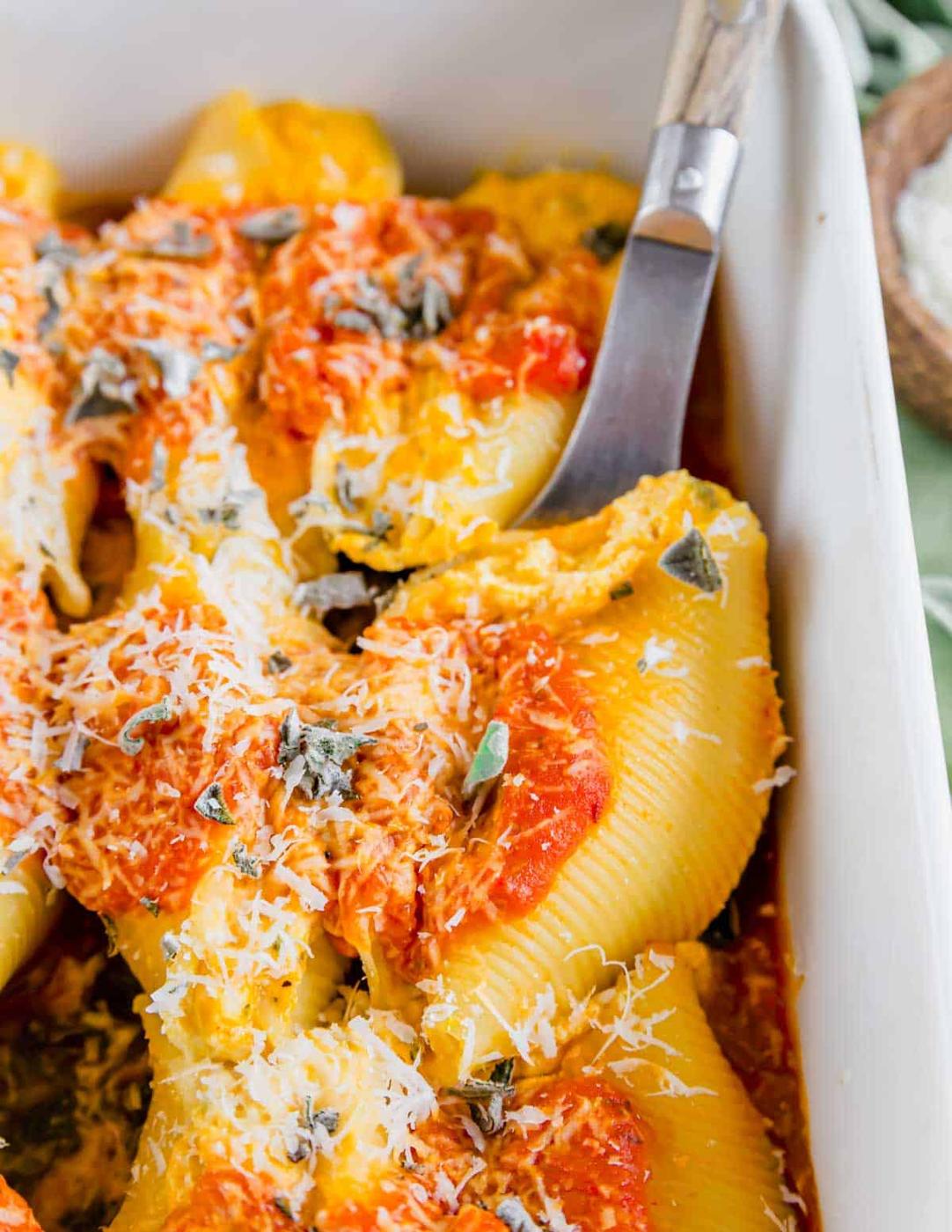 Pumpkin Stuffed Shells