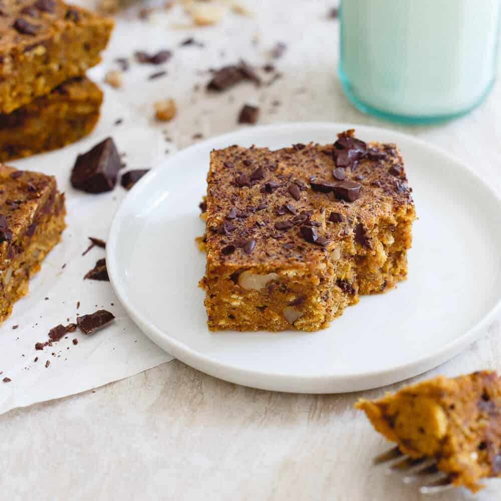 Pumpkin Chocolate Chip Bars