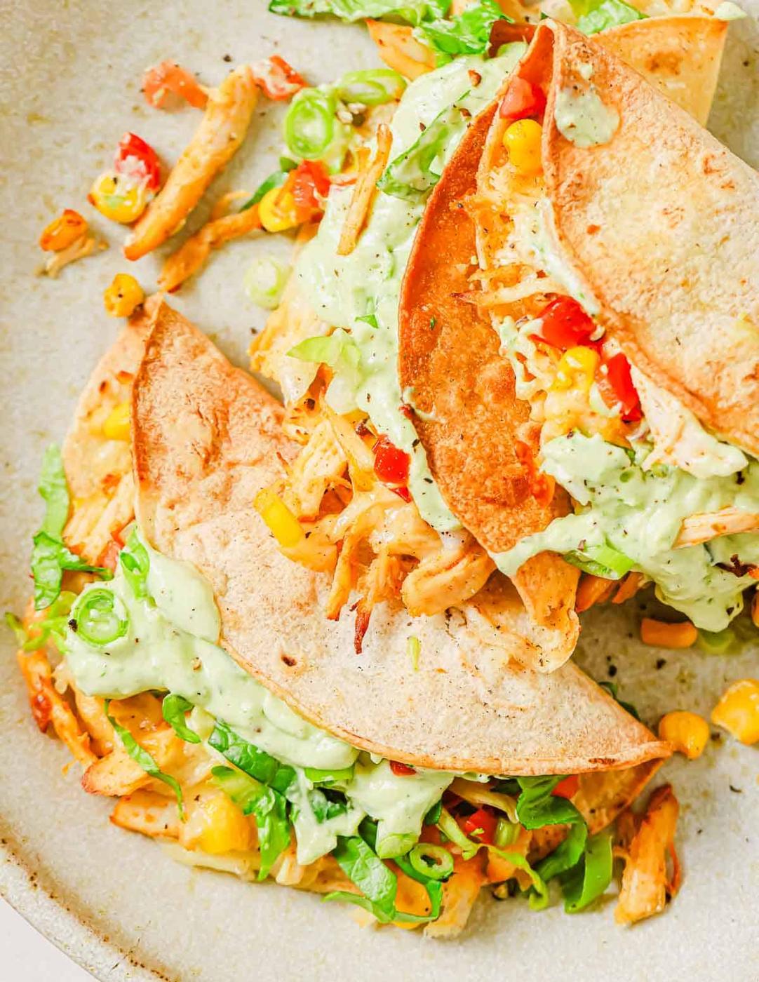 Fried Chicken Tacos