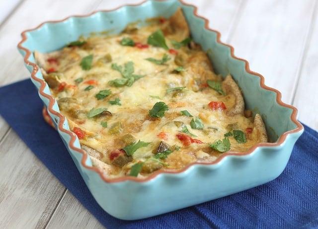 White chicken enchiladas from Pioneer Woman