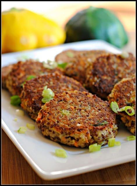 Quinoa Patties with Goat Cheese and Remoulade