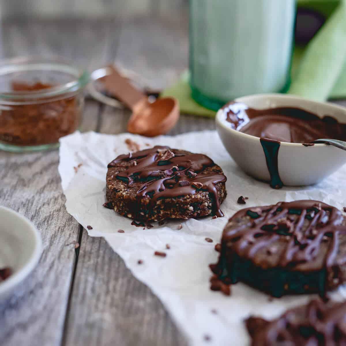 No-Bake Brownie Bites