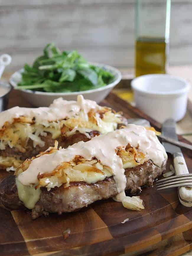 Reuben Strip Steak