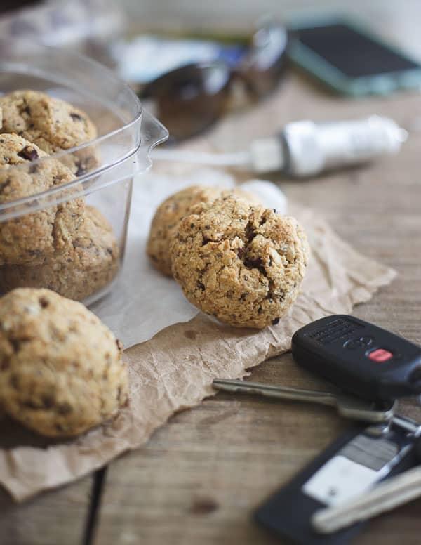 Healthy Road Trip Cookies