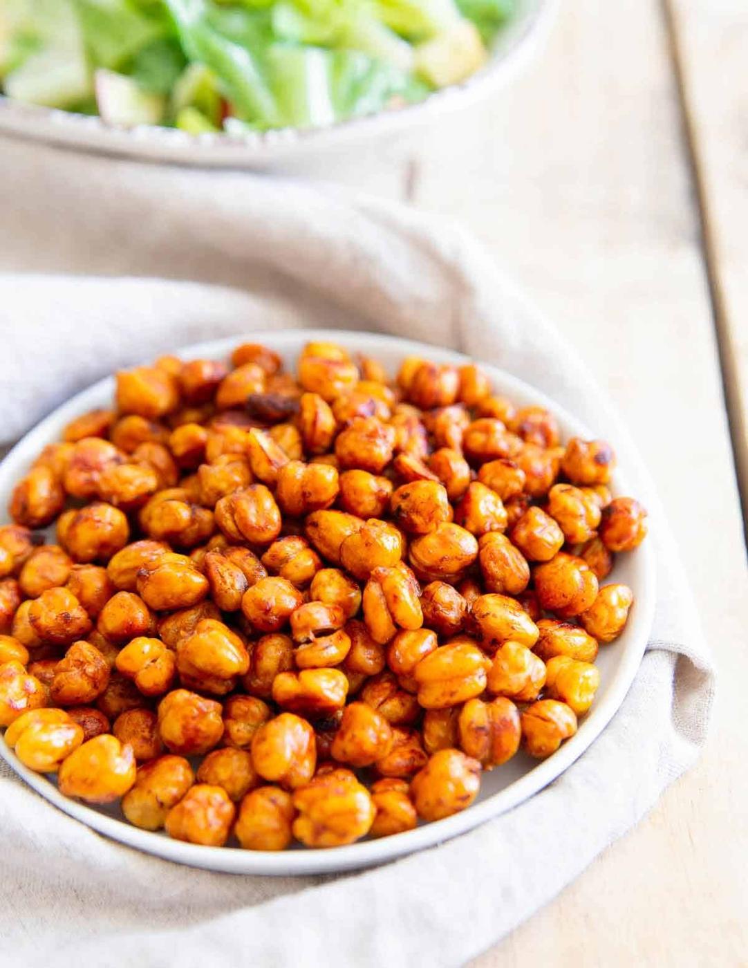 Roasted BBQ Chickpeas