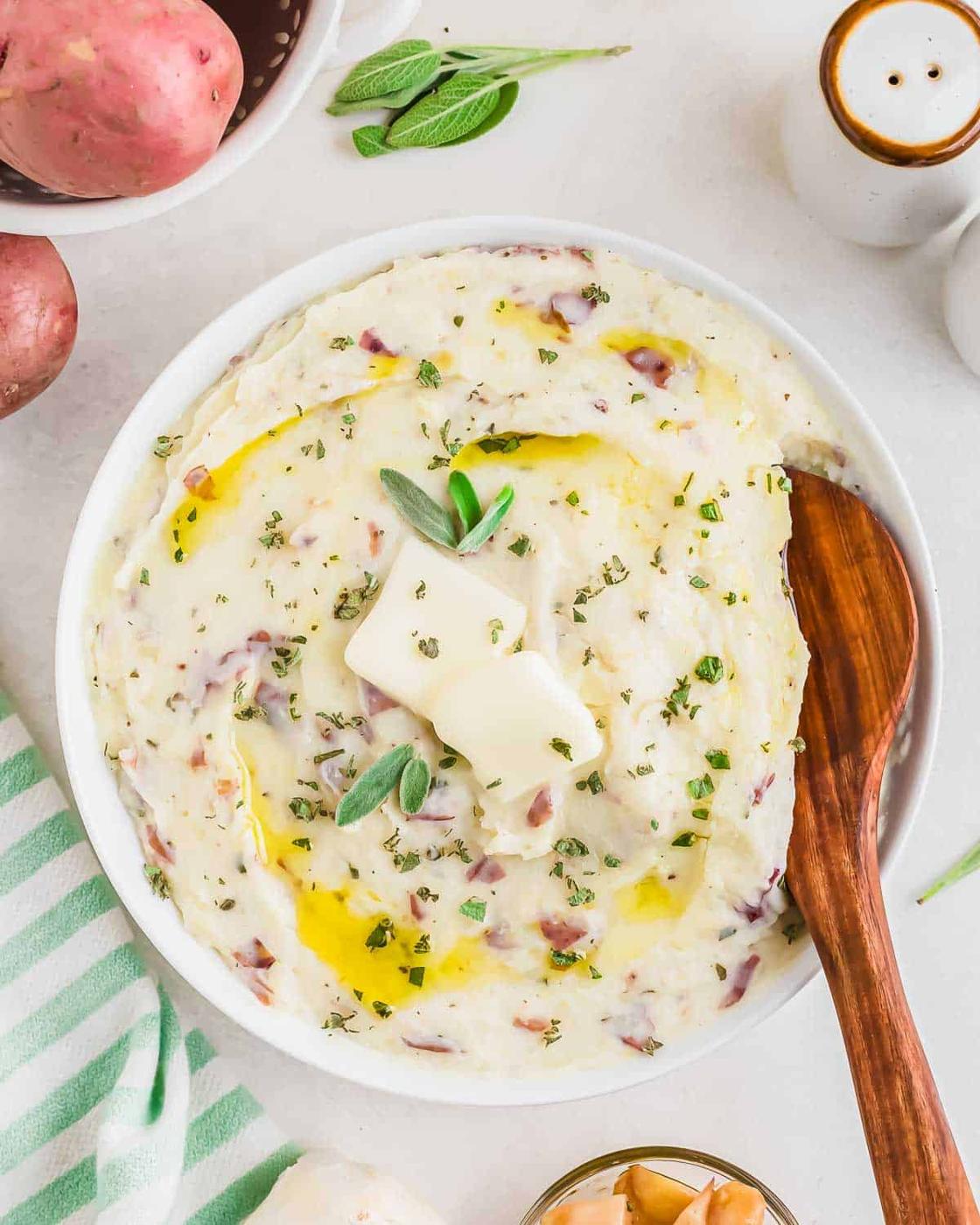 Roasted Garlic Mashed Potatoes