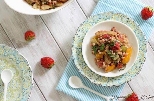 Roasted Strawberry Couscous
