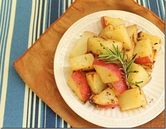 Rosemary Roasted Potatoes with Dijon