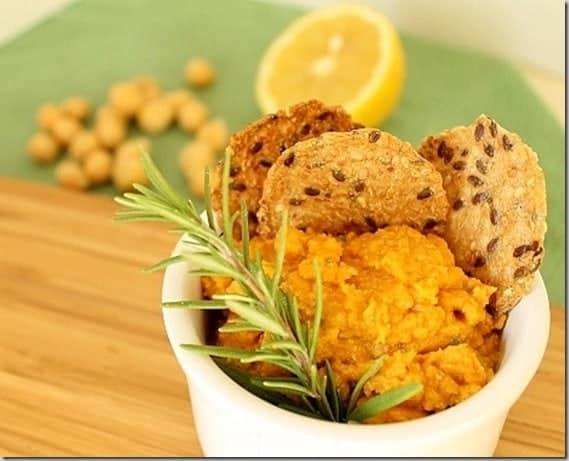 Rosemary Pumpkin Hummus
