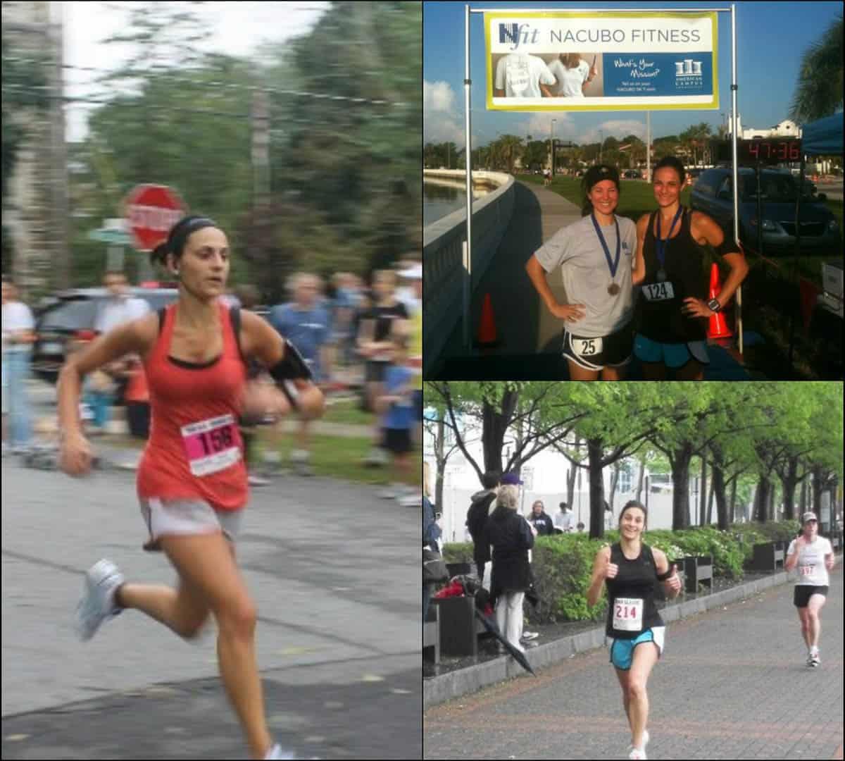 Running road races.