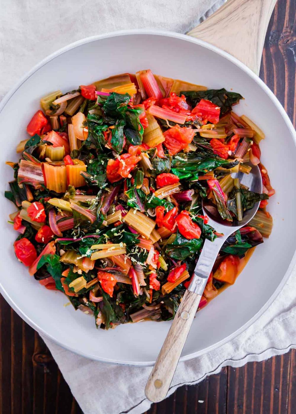 Simple Sautéed Swiss Chard