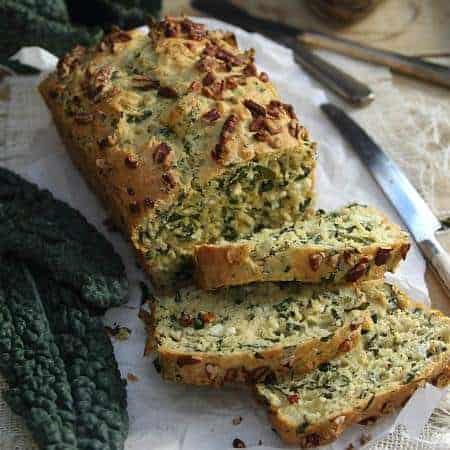 Savory Kale and Feta Bread