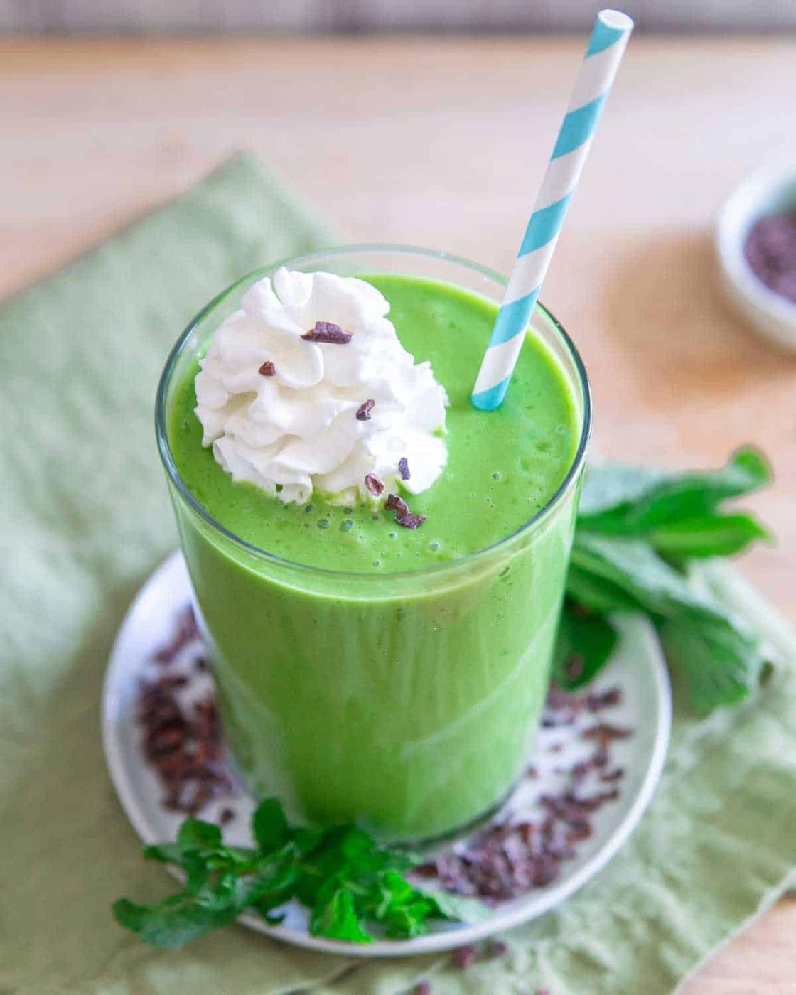Healthy Shamrock Shake