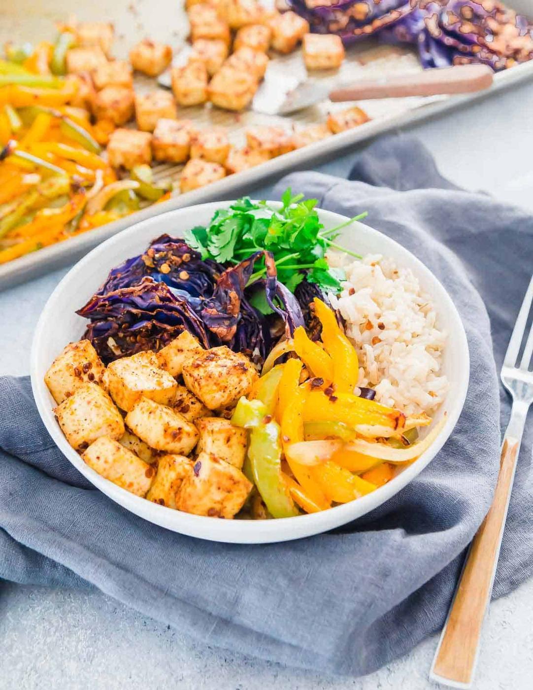 Sheet Pan Meal Prep Tofu