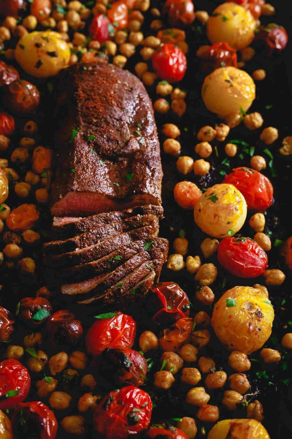 Sheet Pan Mediterranean Roasted Lamb