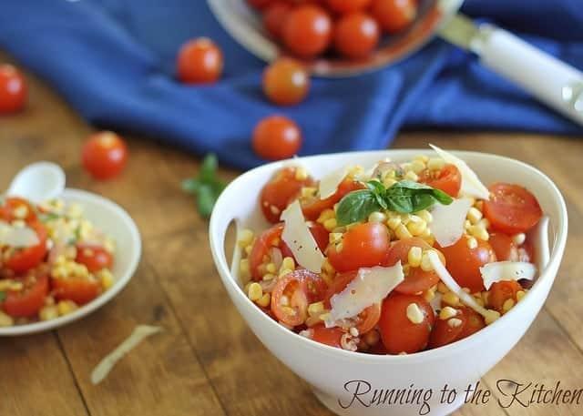 Simple Summer Corn and Tomato Salad