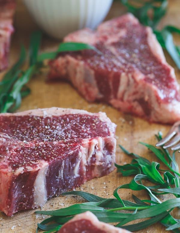 Skillet American Lamb Chops and Cippolini Onions