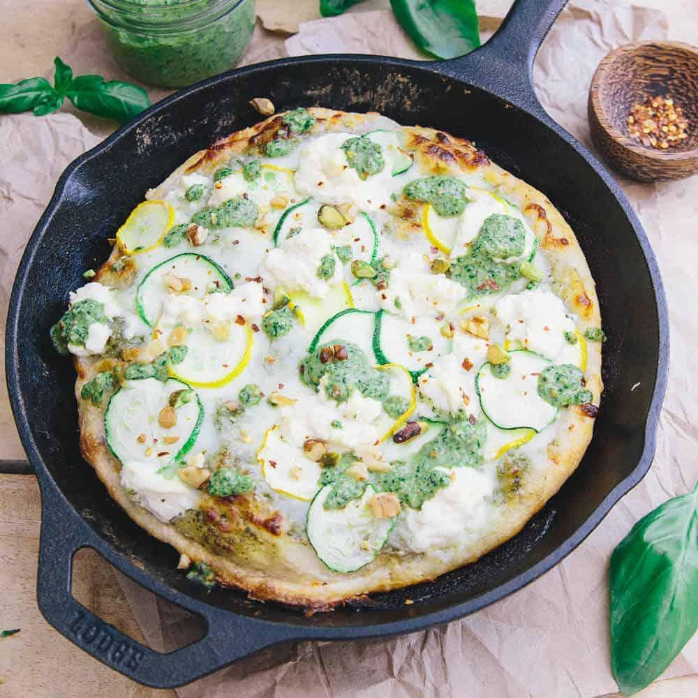 Zucchini Pizza