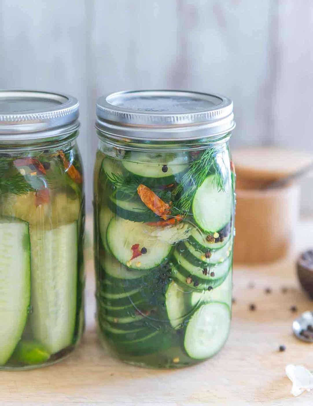 Spicy Garlic Dill Pickles