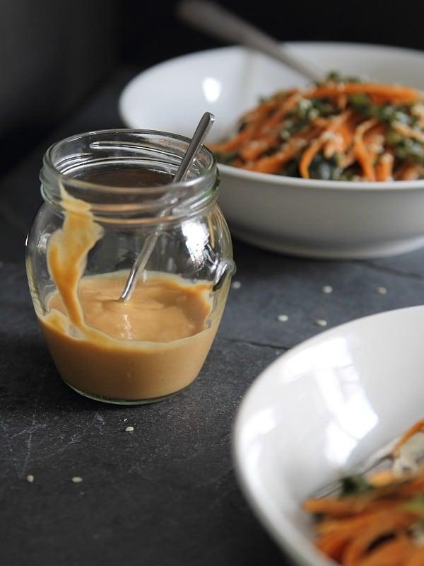 Sriracha Peanut Butter Salad Dressing