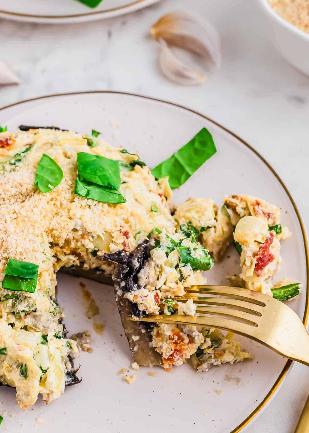 Stuffed Portobello Mushrooms