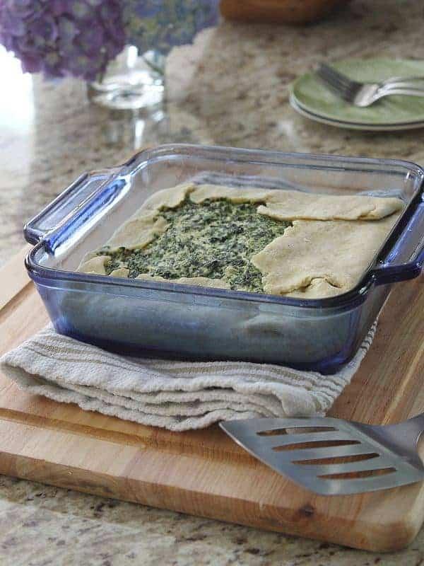 Spinach Ricotta Torte