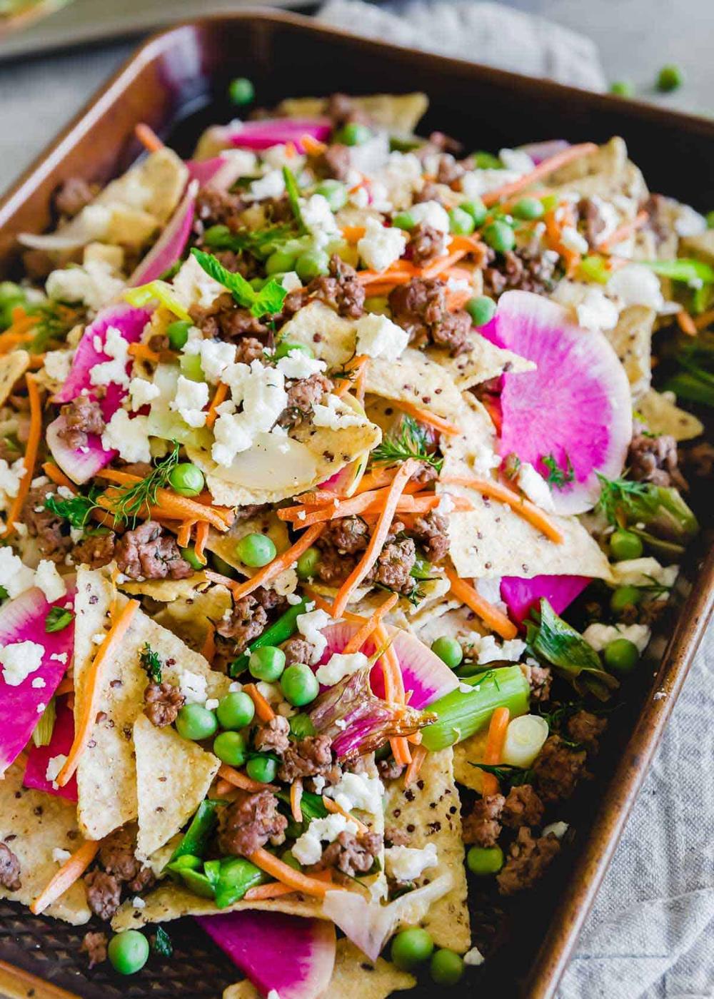 Spring Lamb Nachos