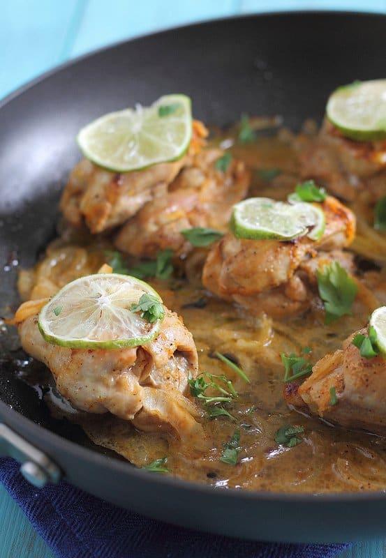 Sriracha Lime Chicken Skillet