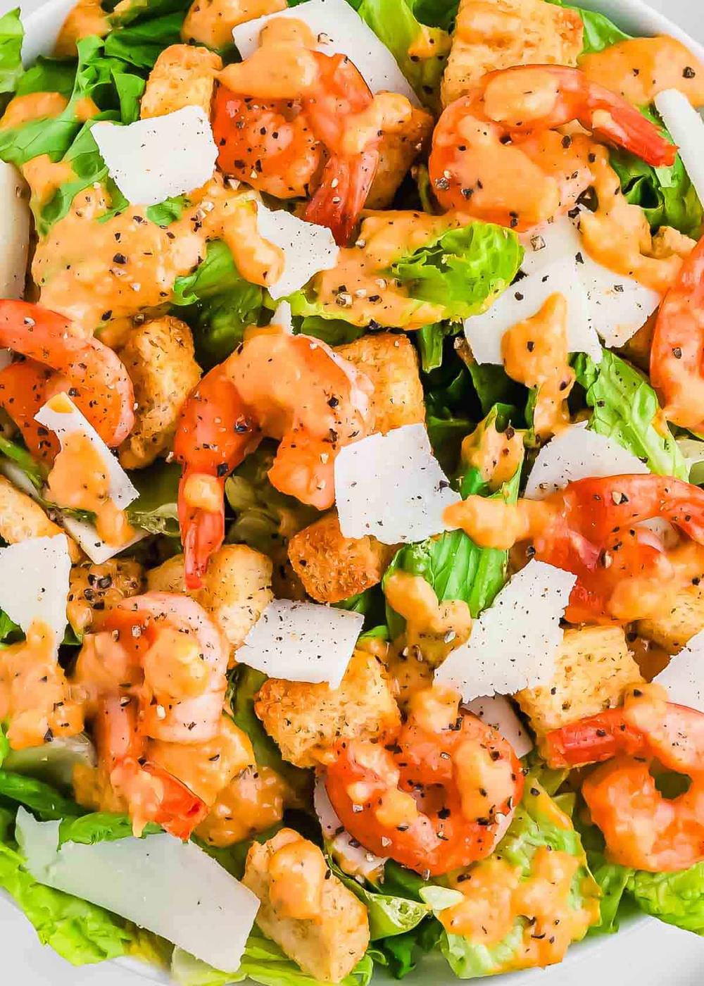 Shrimp Caesar Salad