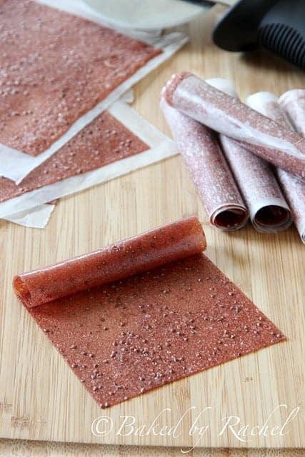 Strawberry Banana Fruit Leather