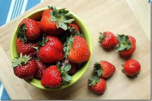 fresh strawberries